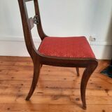 Chaise imprimé leopard