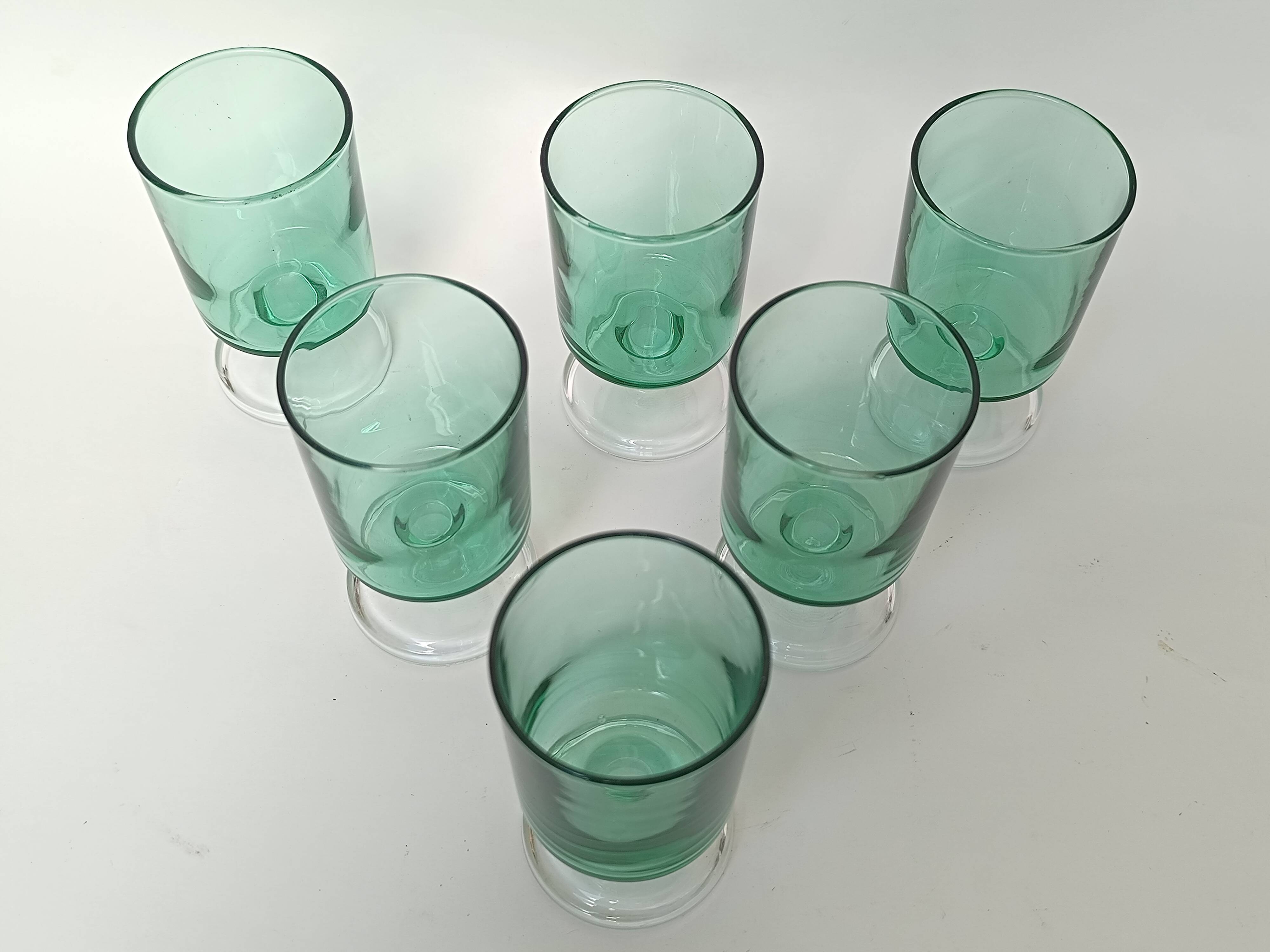 Luminarc white wine glasses