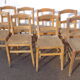 Ensemble 8 chaises bistrot