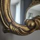Vintage gilded Louis XV style mirror.