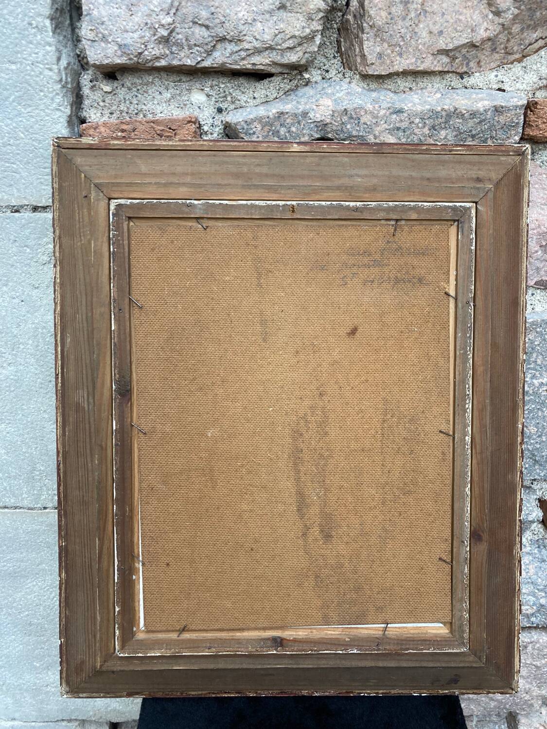 Framed “Cap Ferrat” oil painting