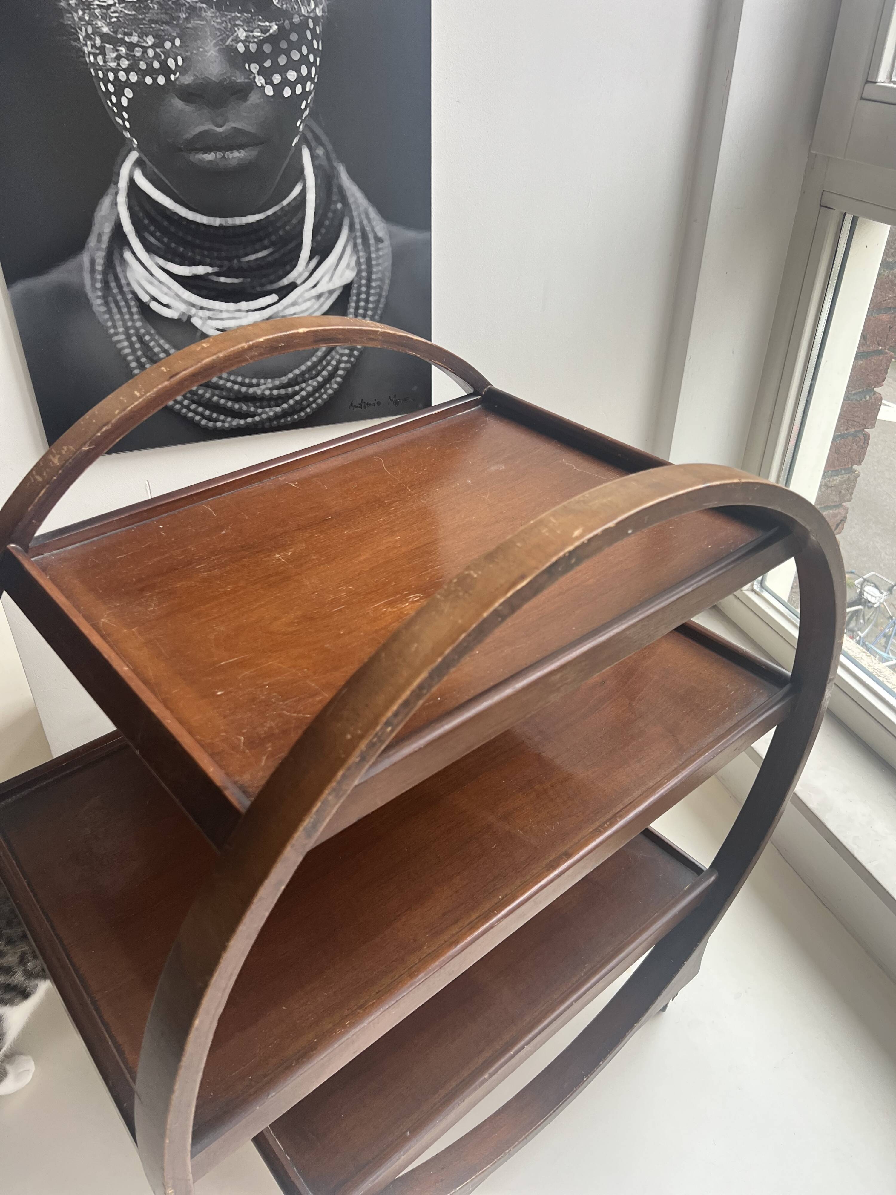 Art Deco serving trolley