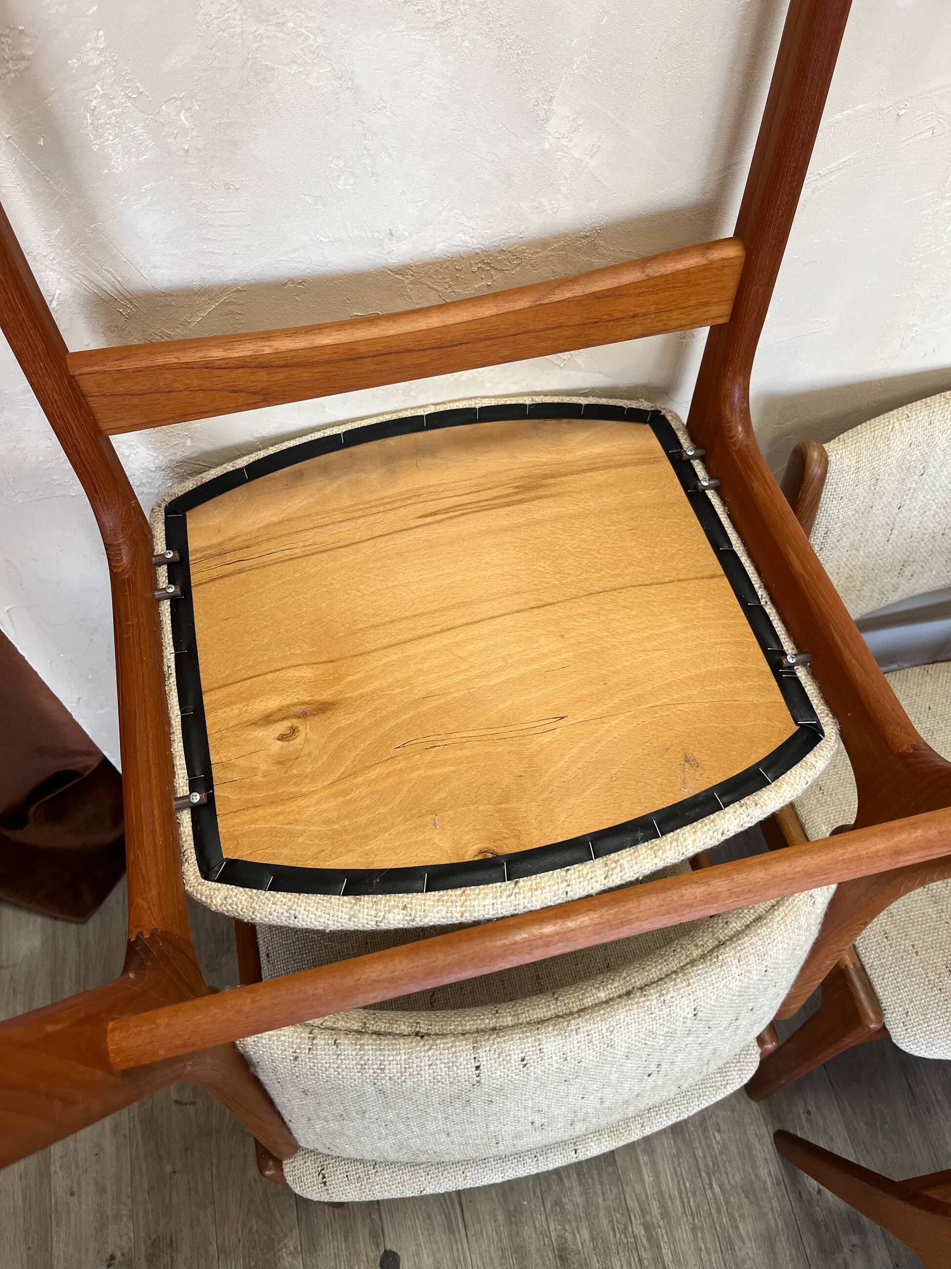 Scandinavian chairs Erik Buck 1960