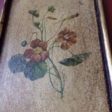 3 paintings with floral motifs