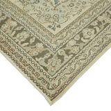 Handmade oriental unique 1980s 267 cm x 338 cm