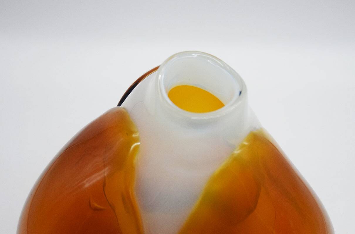 Claire Falkenstein sculpture vase for Salviati Murano, 1970