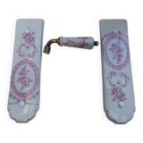 Paris jouy porcelain handle + plates
