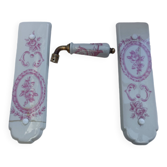 Paris jouy porcelain handle + plates