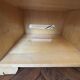 Solid sycamore hi-fi furniture in Art Deco style