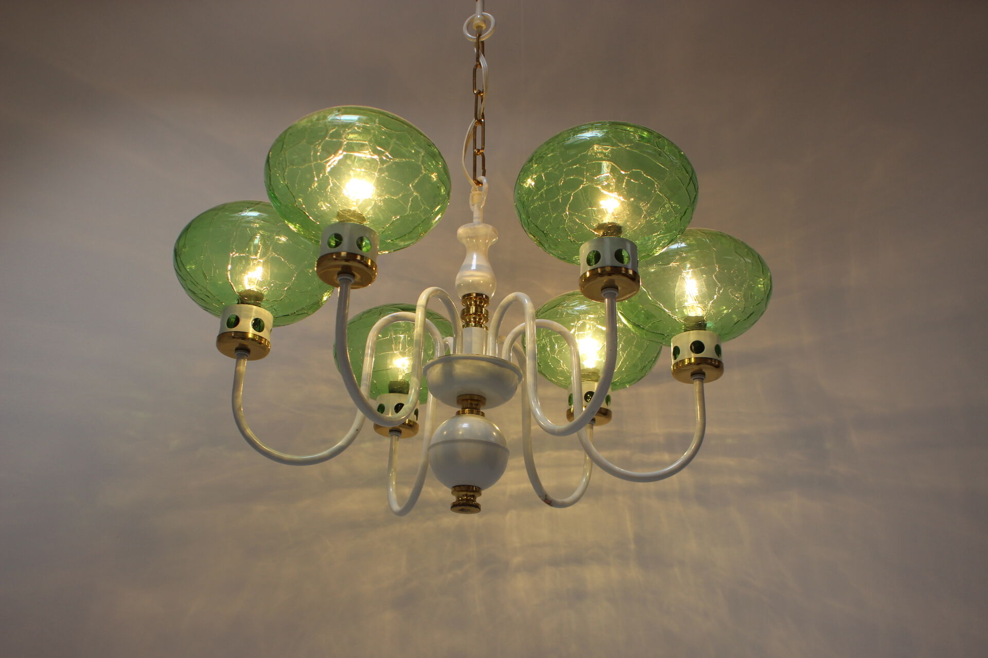 Mid-Century Chandelier by DRUKOV, 1970s