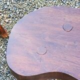 Pair of vintage shepherd stools in solid oak