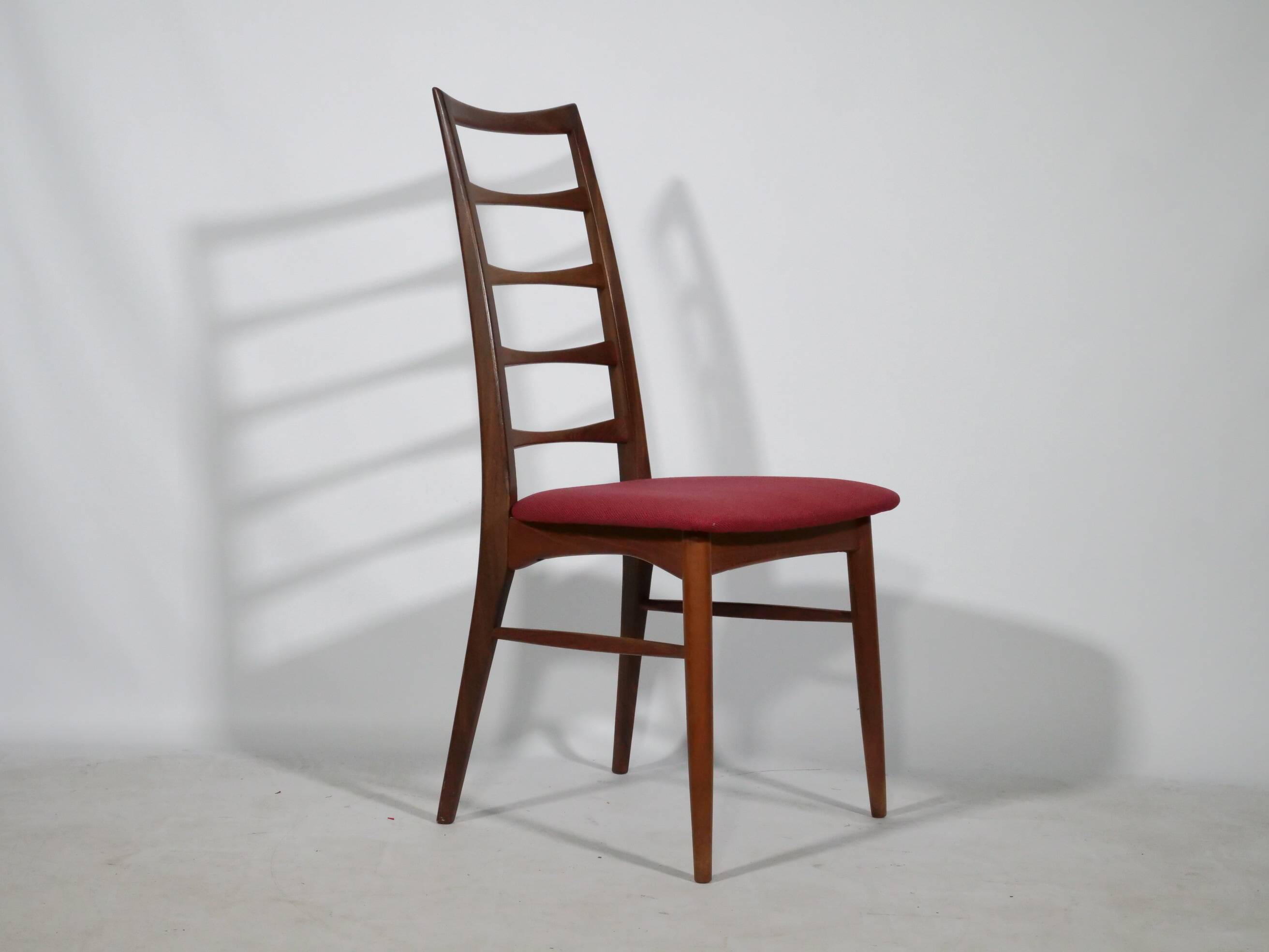 Set of 6 Teak Danish Design Dining Chairs from the 1960s by Nils Koefoed – Model LIS