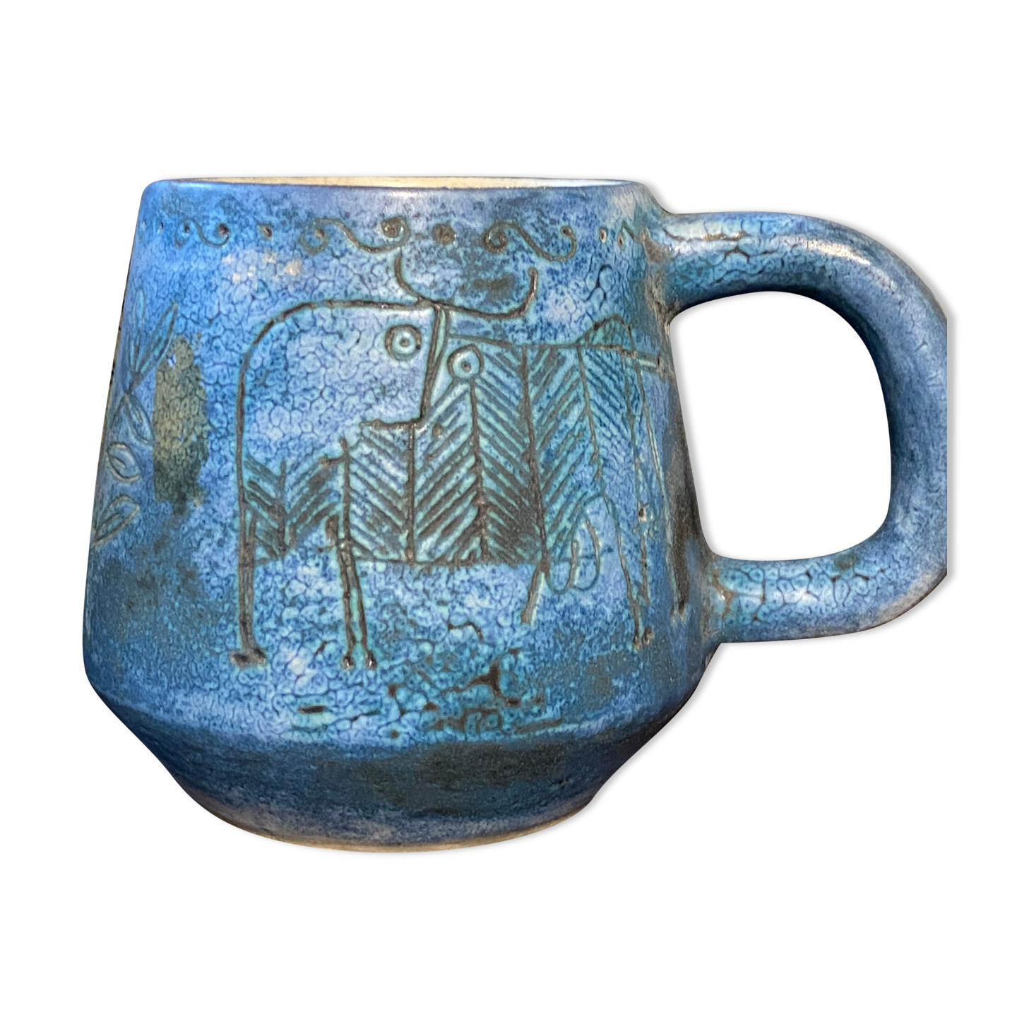 Small ceramic pitcher Jacques Blin