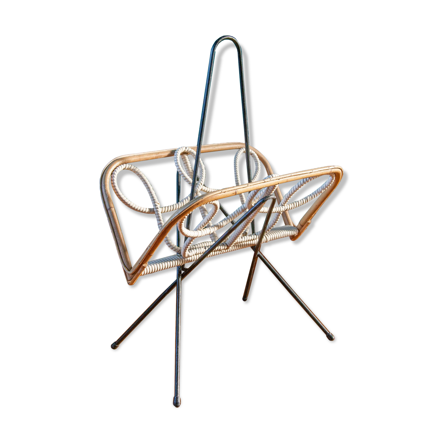 Vintage magazine holder