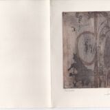 Original engraving by Suzanne Visat. Signed and numbered. 1994