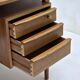 Bureau d'écriture vintage danois en teck par Peter Løvig Nielsen pour Løvig, années 1960
