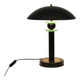 Vintage mushroom table lamp from the 80s by Shell Electric.