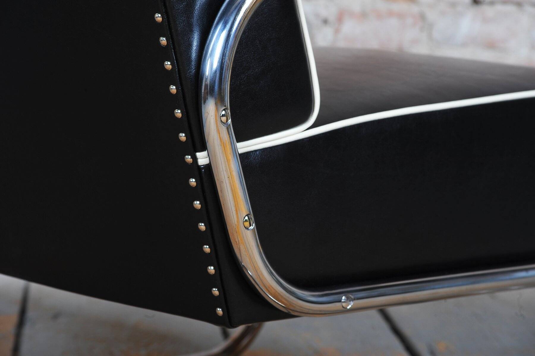 Bauhaus Armchair in Chrome by W. Gispen for Mücke-Melder, Czech, 1930s