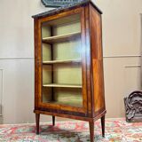 Louis XVI Marquetry Display Cabinet, 18th Century