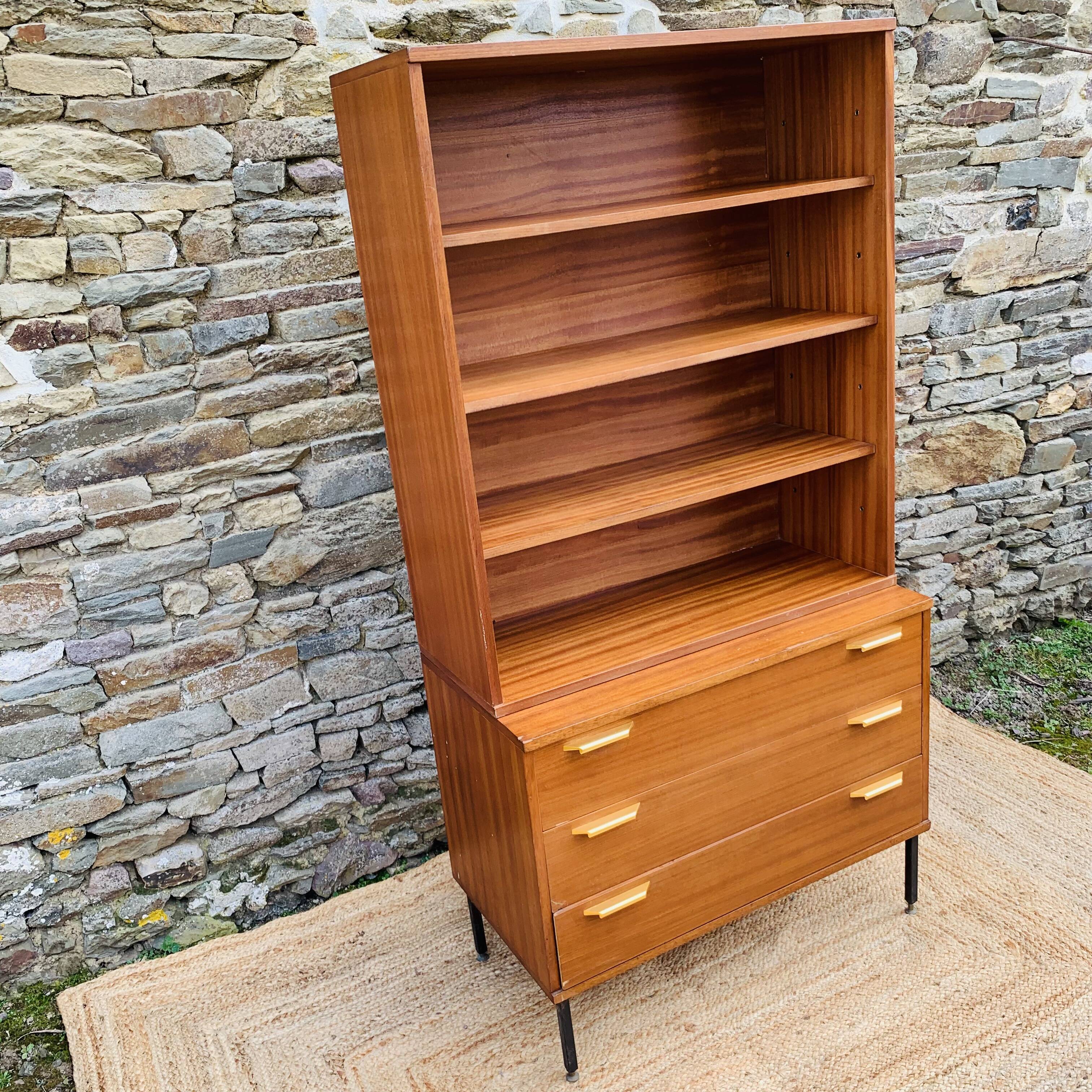 Convenient furniture with bookcase