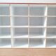 Vintage locker shelf furniture