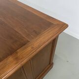 1950s walnut counter or desk