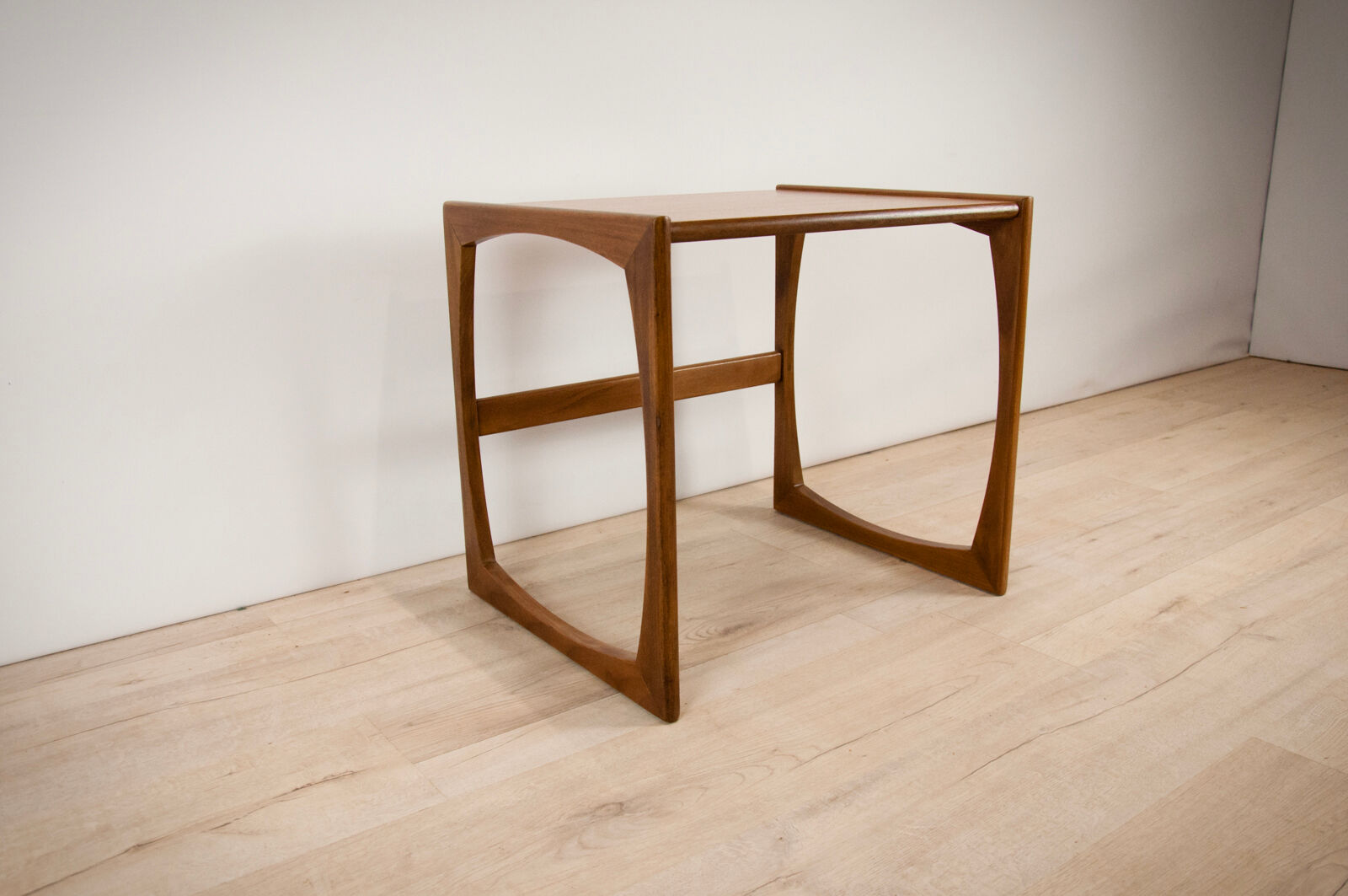 Pull out tables was designed by R. Bennett for G-Plan 1970