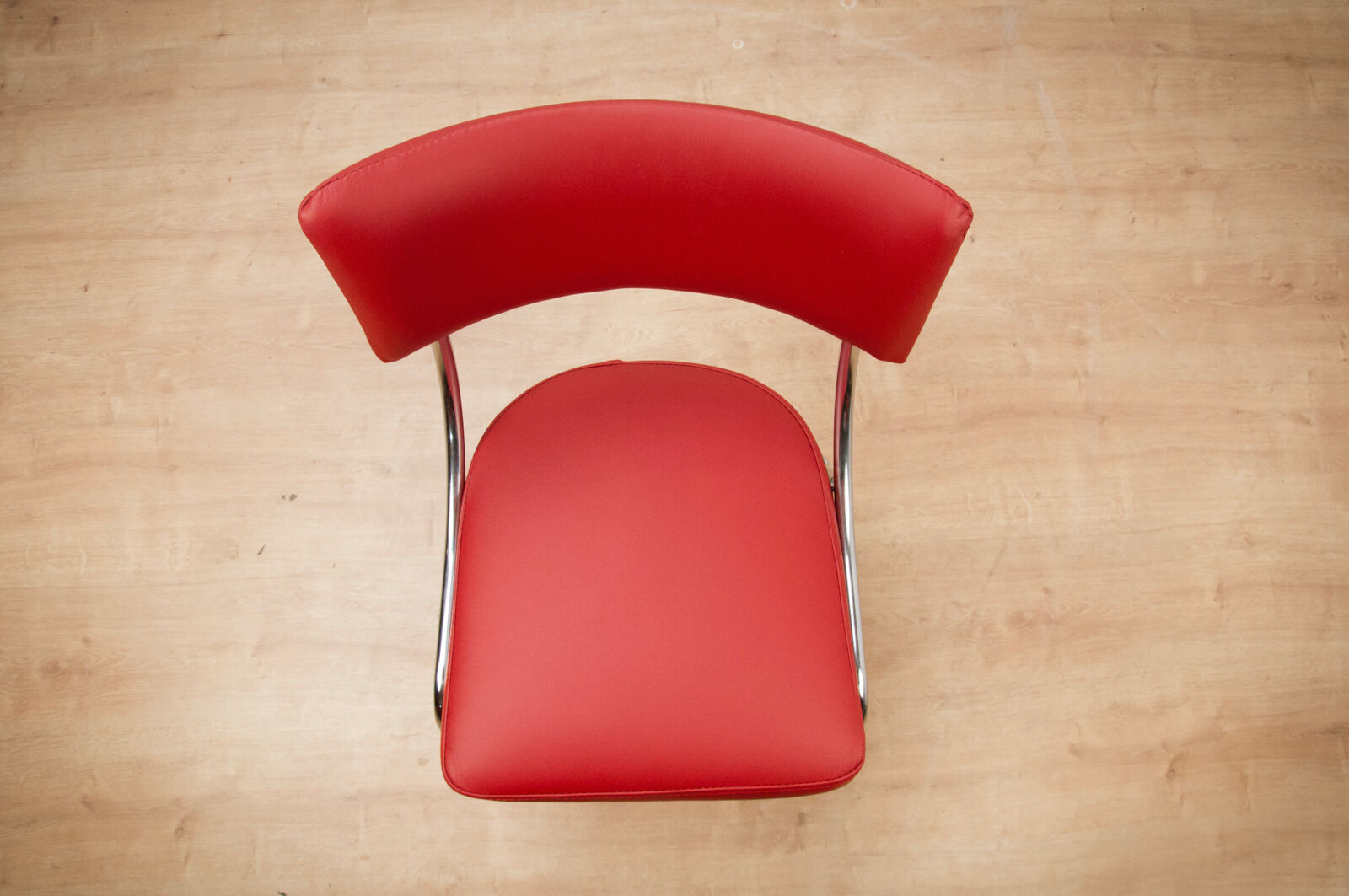 Italian Chrome Dinning Chairs, 1950s, Set of 2
