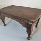 Wooden footrest
