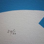 Jean coulot: friendship, original signed silkscreen print