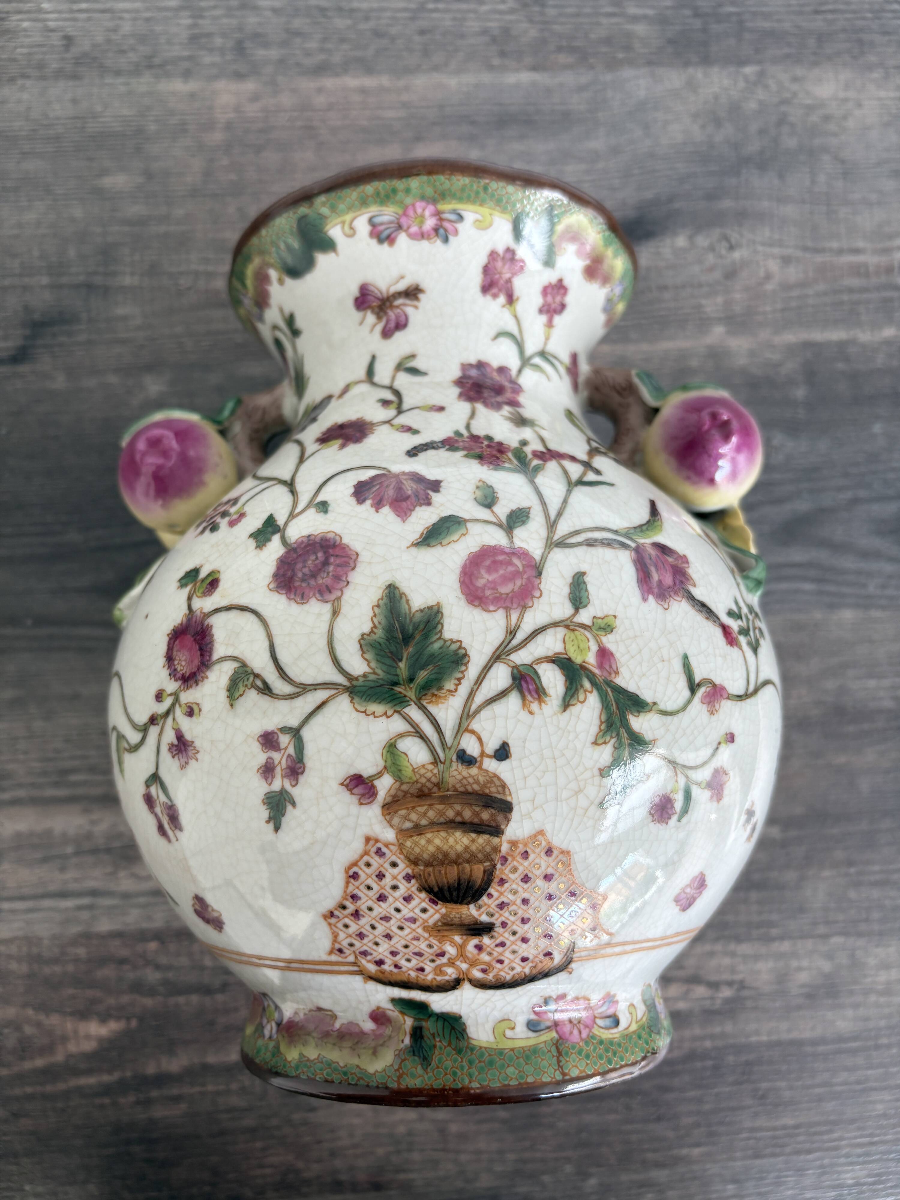 Old Asian vase