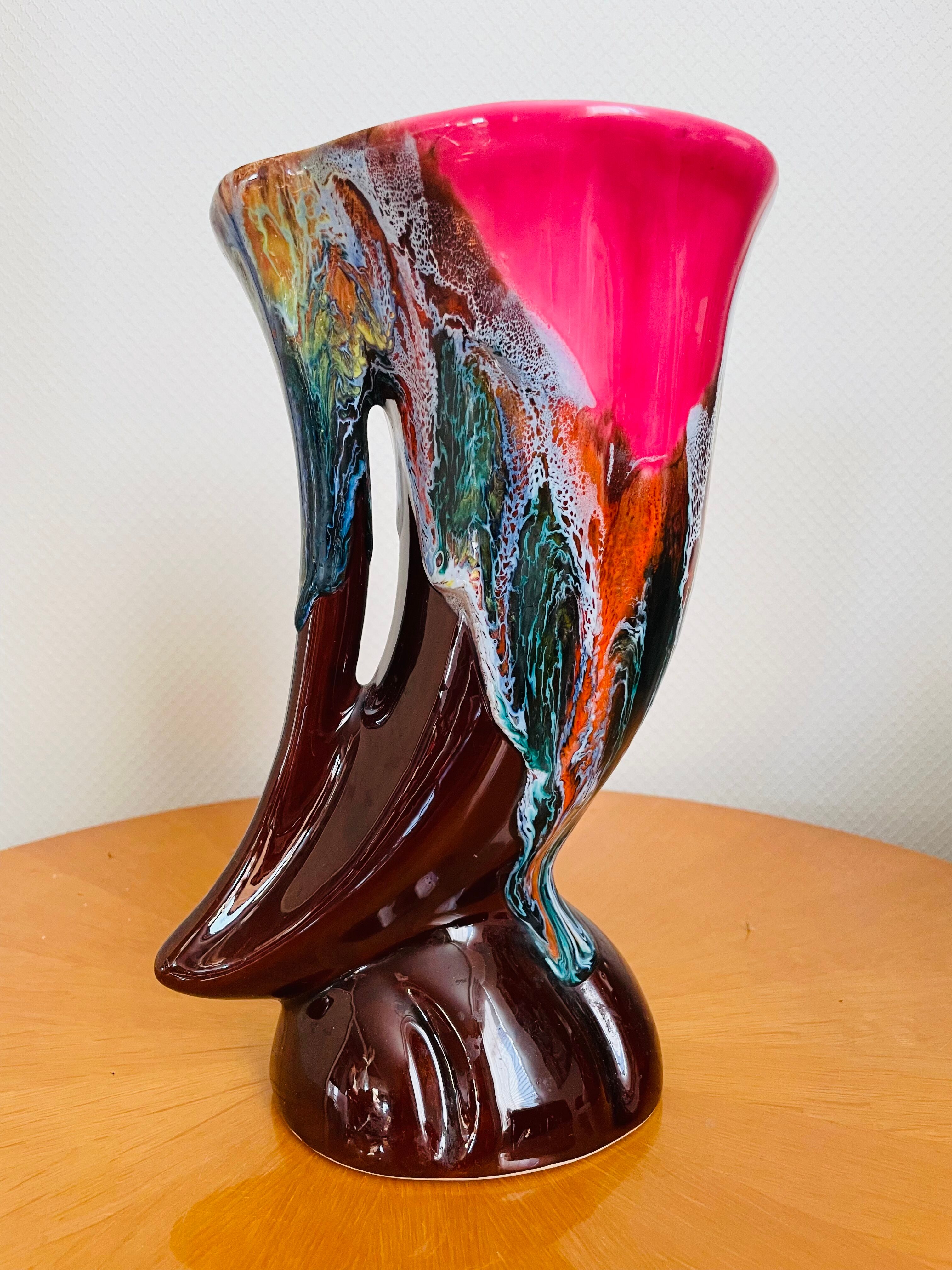 Vase Vallauris vintage