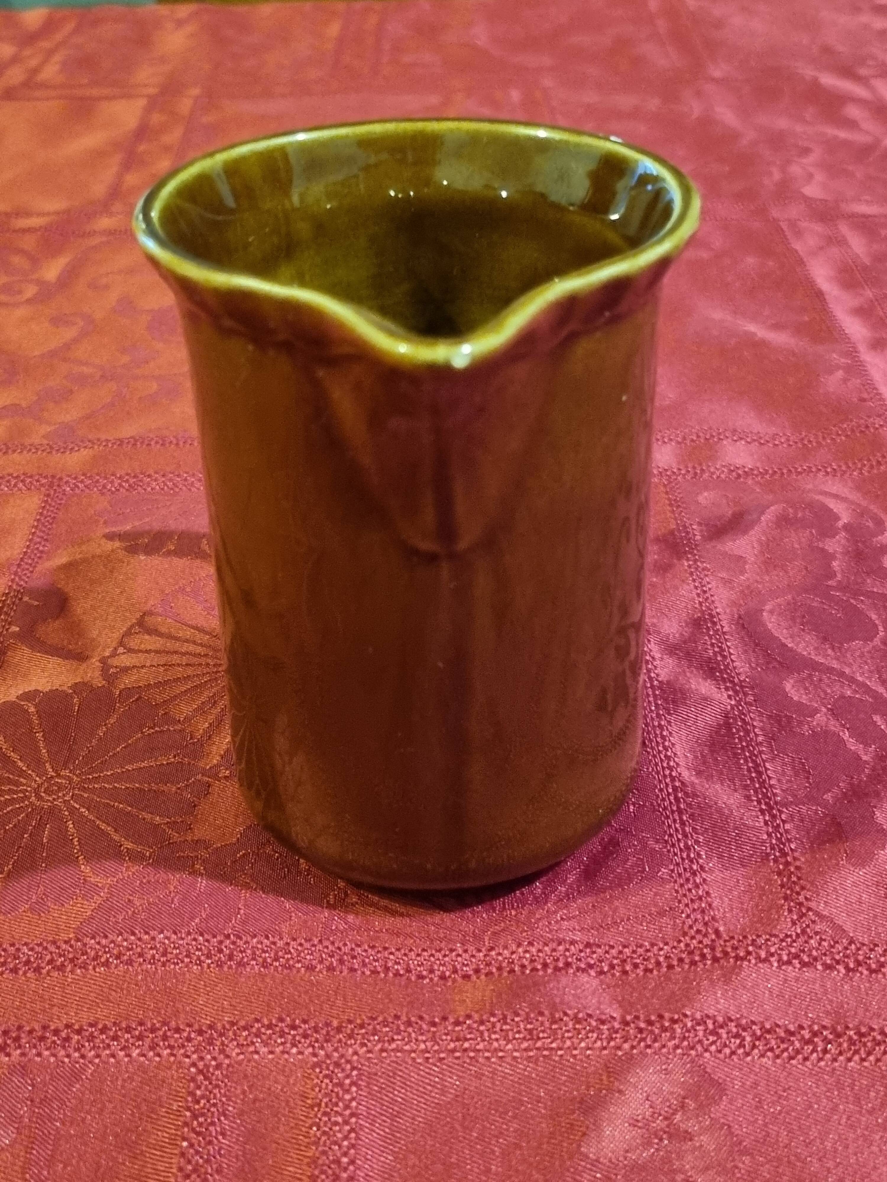 Jug - Vintage brown milk jug