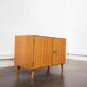 Sideboard with compass feet