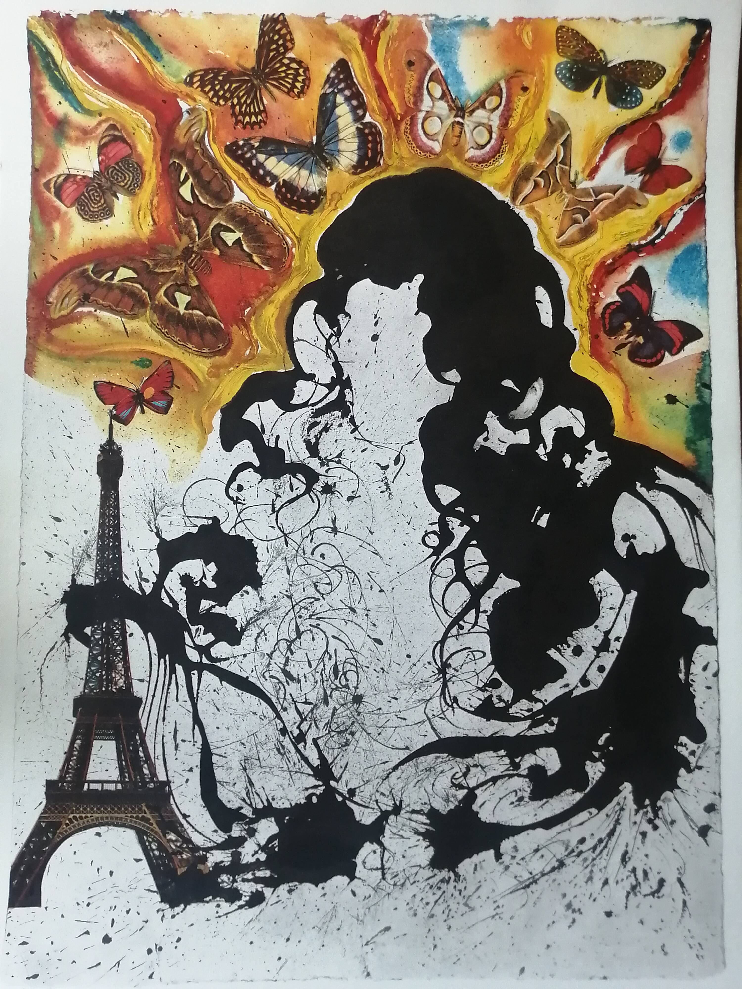 Salvador Dali Butterfly suite "Paris"