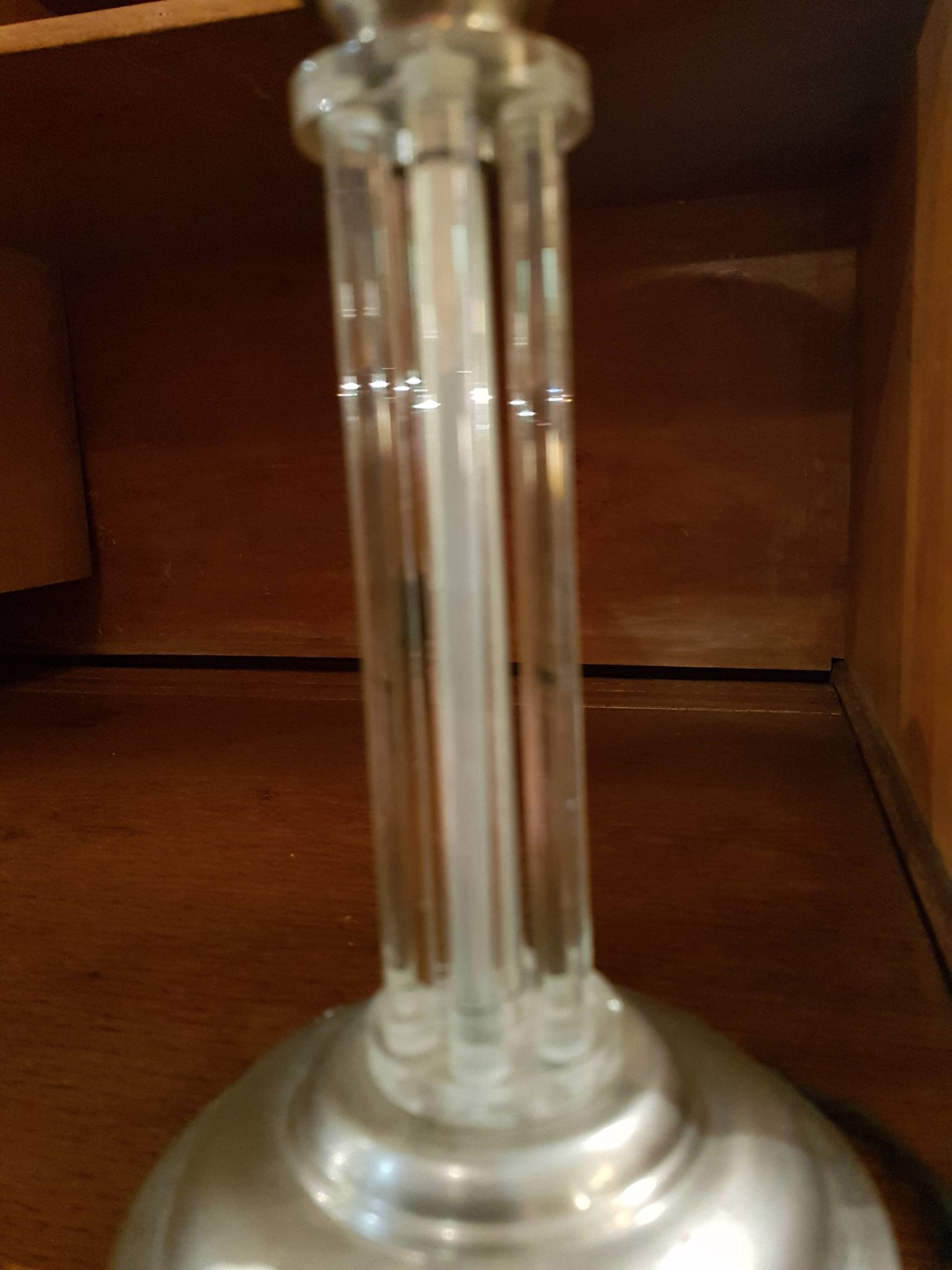 Lampe champignon art déco