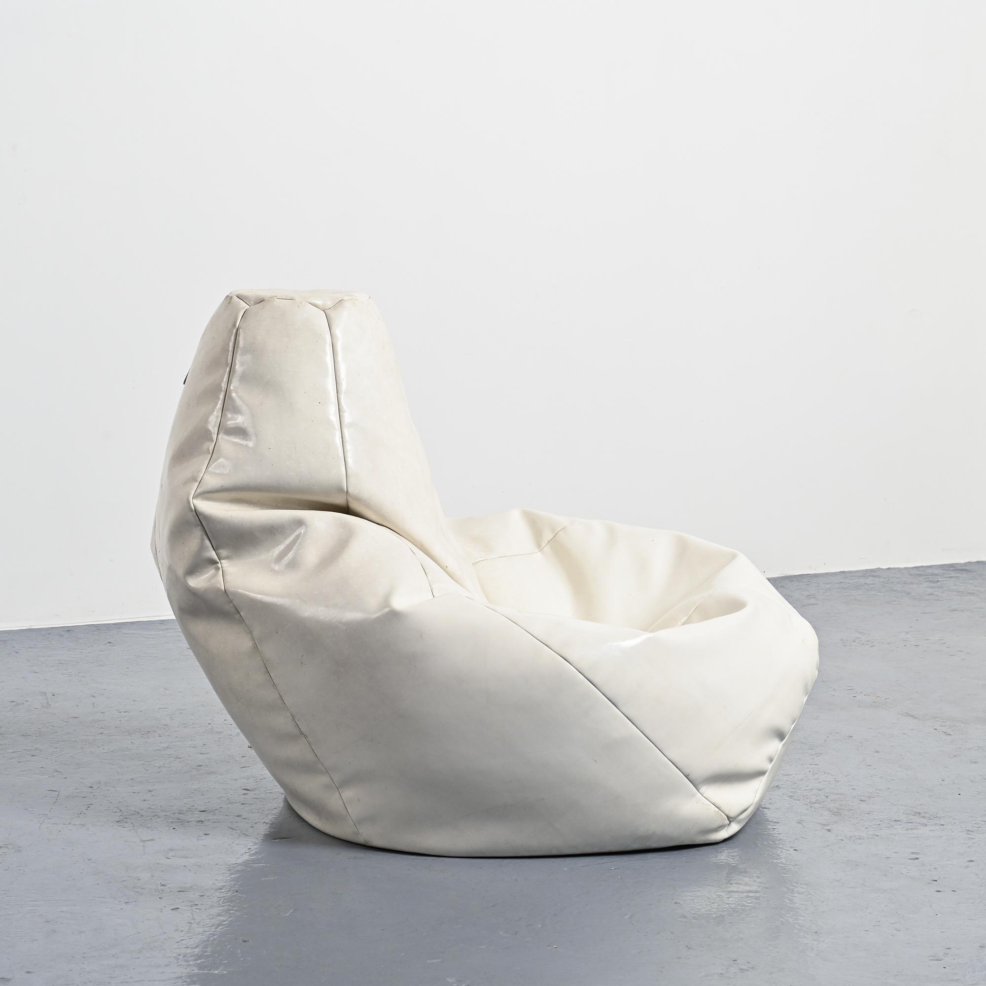 Bean bag by Piero Gatti, Cesare Paolini and Franco Teodoro for Zanotta, 1968.