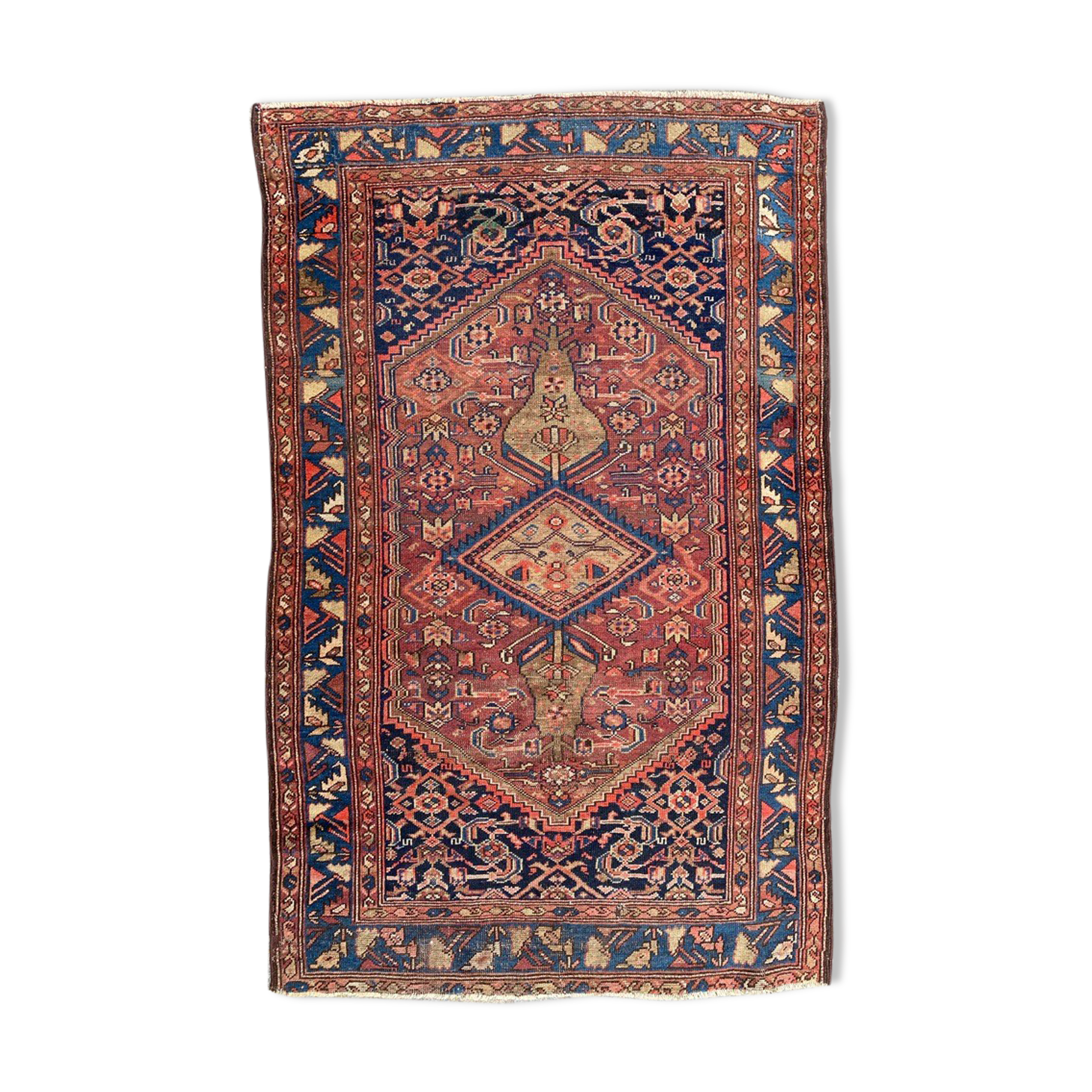 Old Persian carpet Malayer fine 120x190 cm