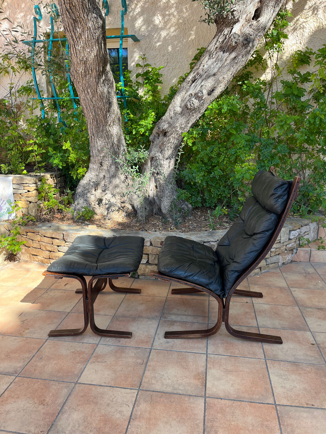 SIESTA lounge chair and ottoman by Ingmar RELLING 1965