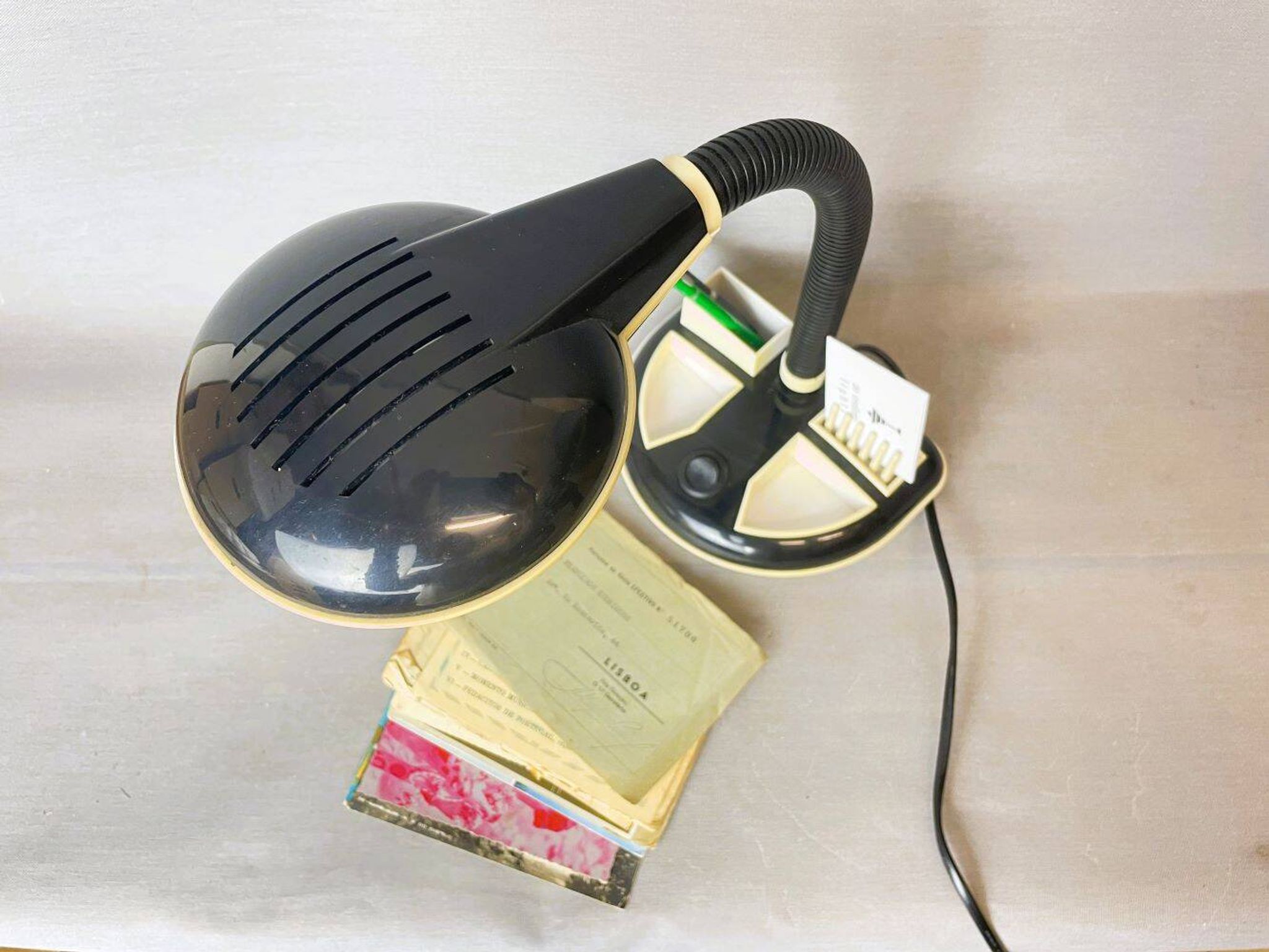 Japanese Designer goose neck desk lamp by Kyoji Tanaka