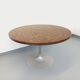 Vintage round tulip dining table by Dieter Wackerlin