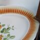 Oval ceramic plate