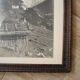 Mountain chalet photography painting