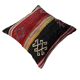 VINTAGE TURKISH KILIM CUSHION COVER , 45 X 45 CM