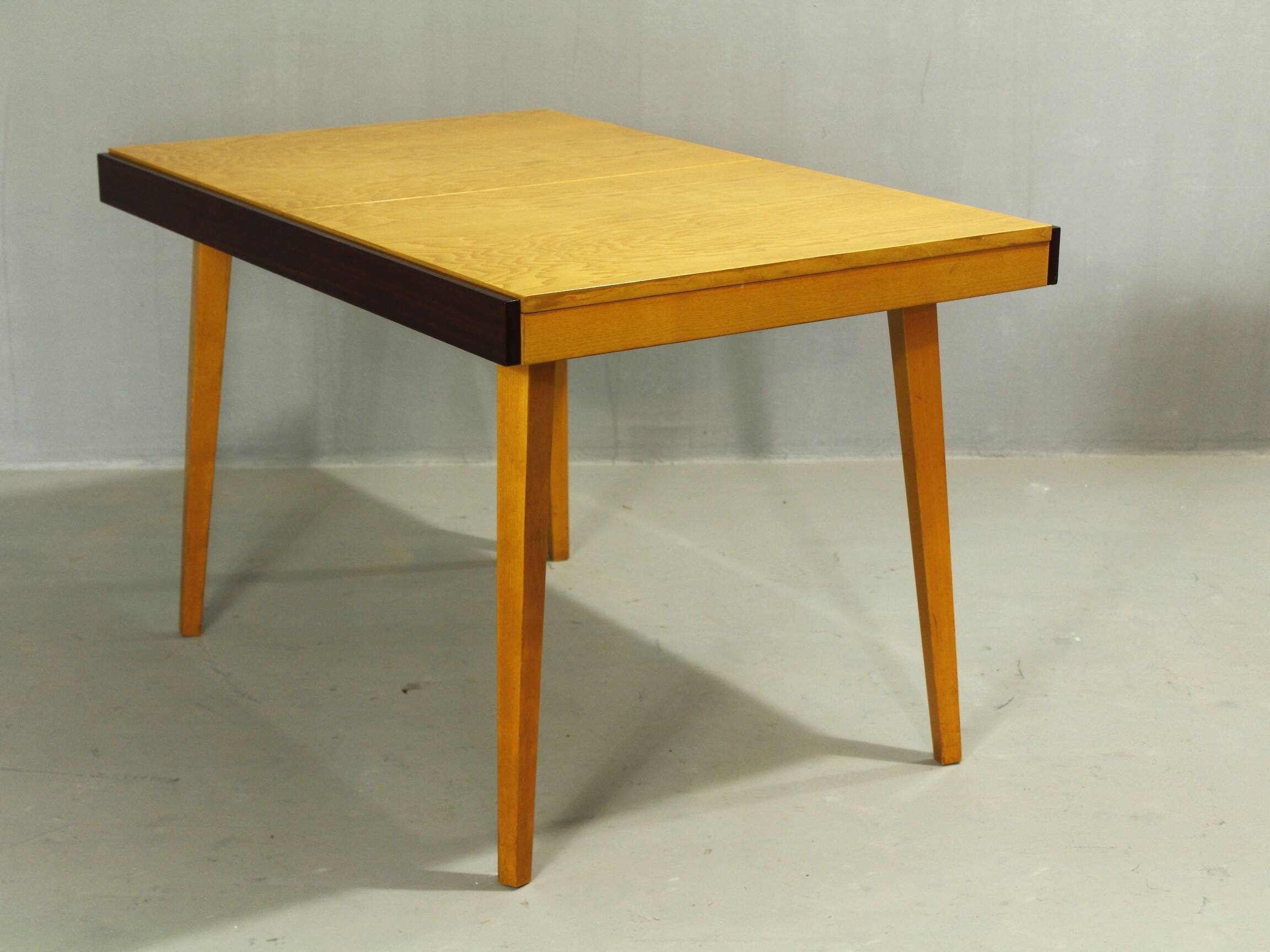 Table à manger extensible vintage Jitona, 1960