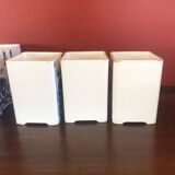 5 cobalt blue flower spice jar