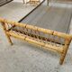 Pair of vintage rattan twin bed