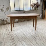 Solid oak farmhouse table 150 cm