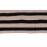 Vintage Striped Long Turkish Hemp Kilim Rug 68 x 464 cm