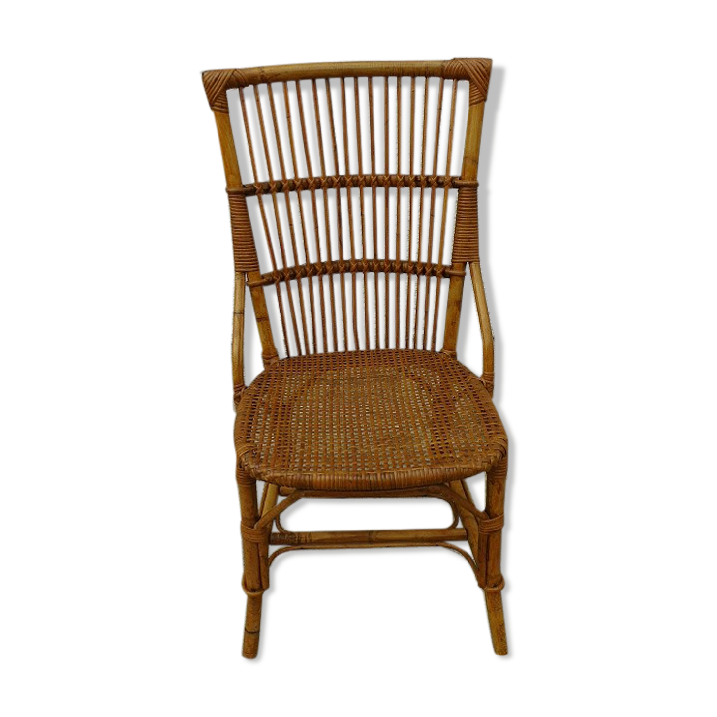 Rattan chair 1960